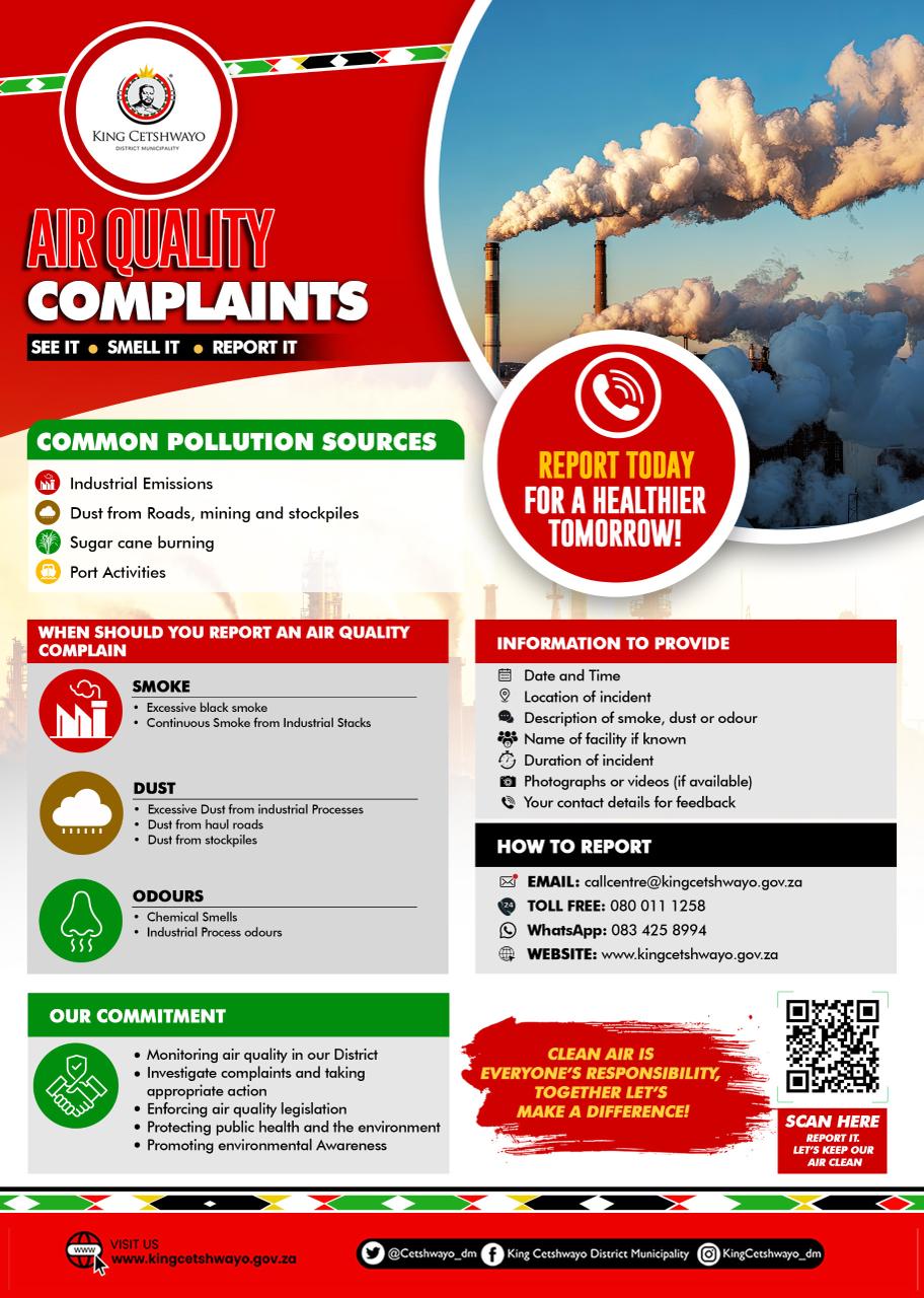 Air Quality Management Unit Complaints Pamphlet Final