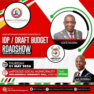 UMFOLOZI IDP DRAFT BUDGET ROADSHOW