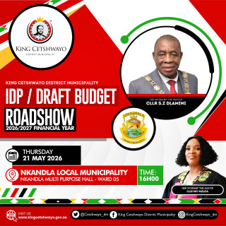 NKANDLA IDP/DRAFT BUDGET ROADSHOW