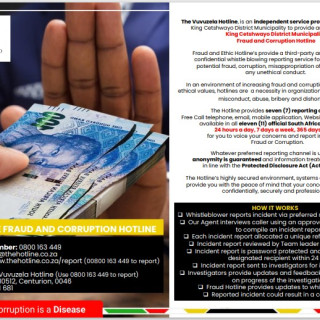 TOLLFREE FRAUD HOTLINE