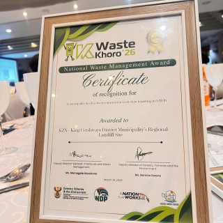 KHORO WASTE AWARD FOR KCDM